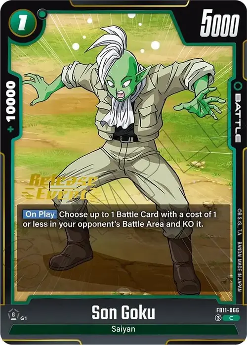 Son Goku - FB11-066 card art