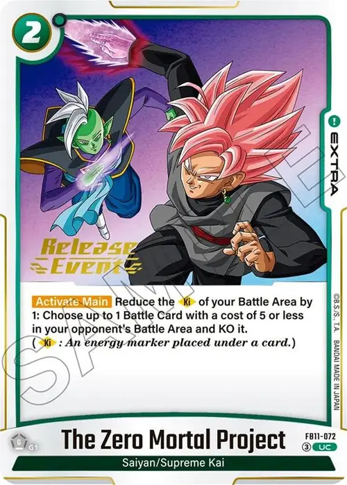 The Zero Mortal Project card art