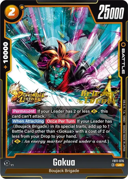 Gokua card art