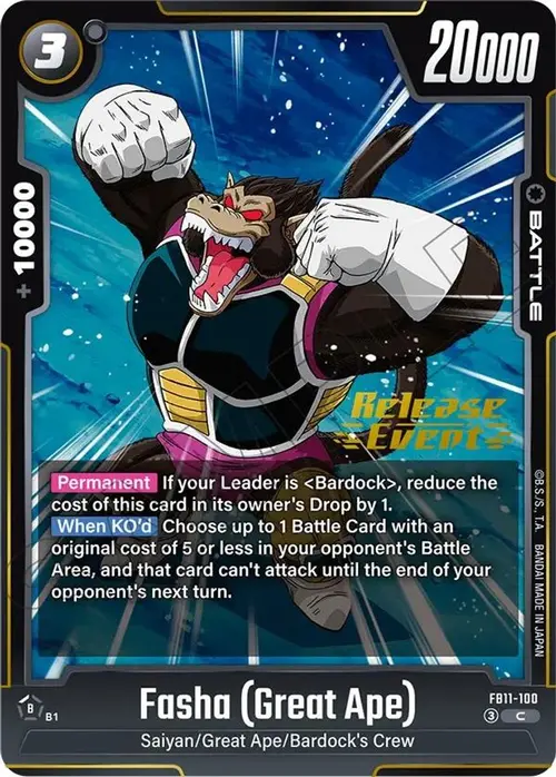 Fasha (Great Ape) card art