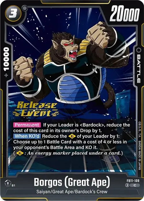 Borgos (Great Ape) card art