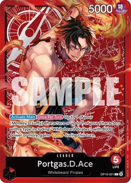 Portgas.D.Ace (Ace Deck) card art