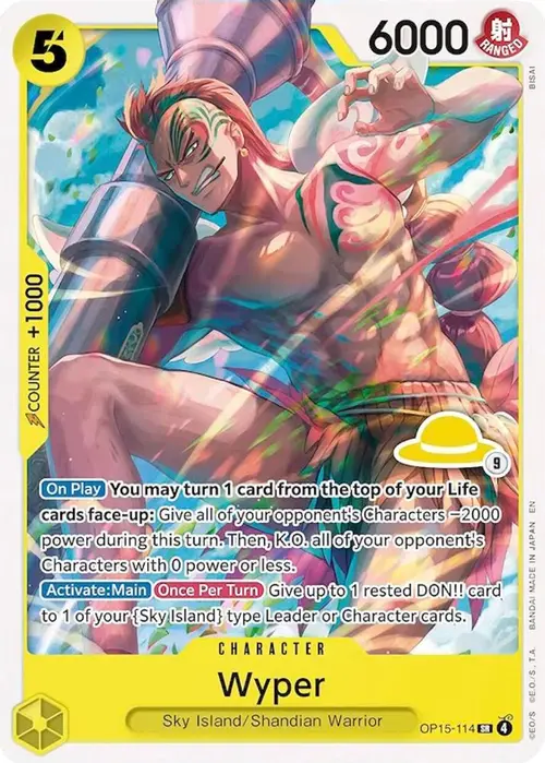 Wyper (Luffy Deck) card art