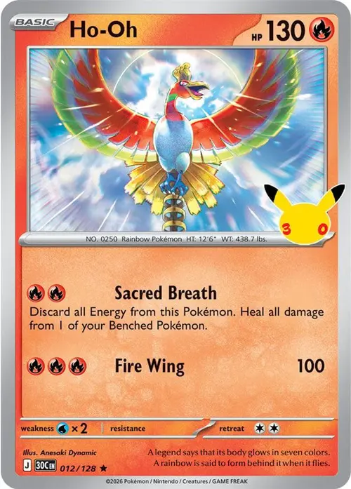 Ho-Oh card art