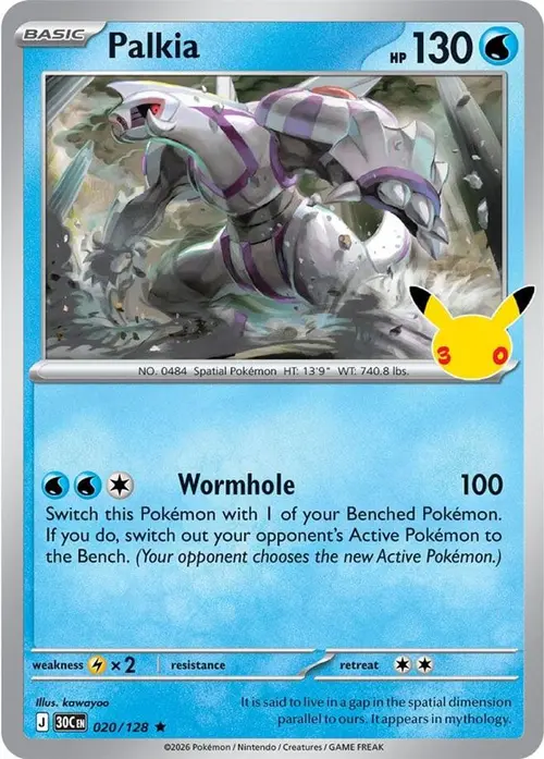 Palkia card art