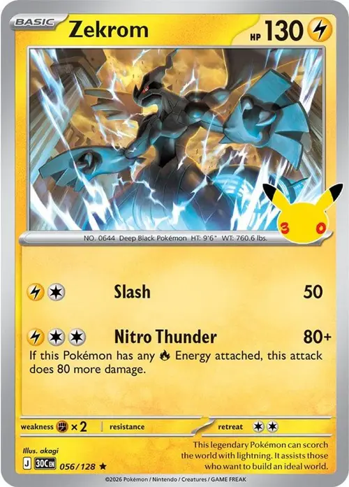 Zekrom card art