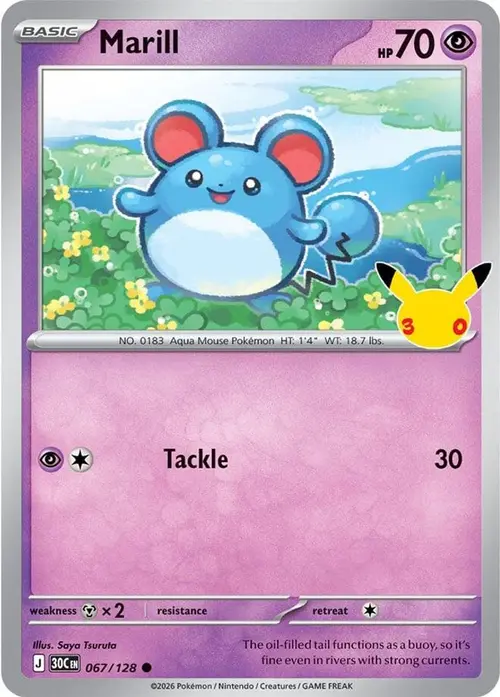 Marill card art