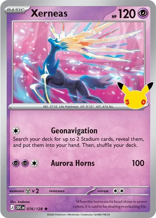 Xerneas card art