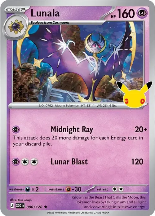 Lunala card art