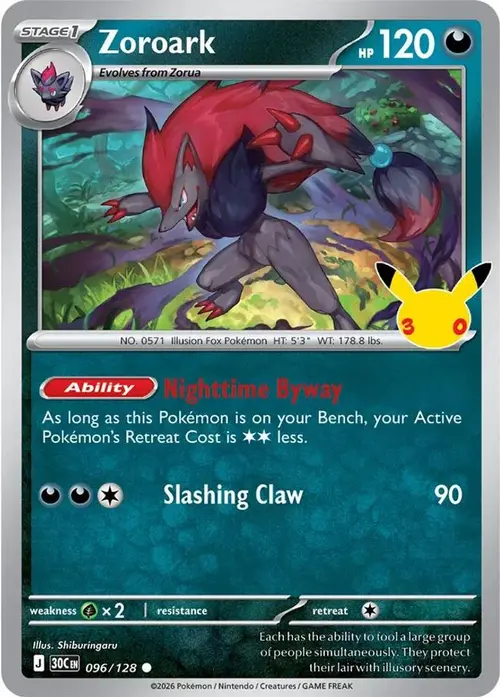 Zoroark card art