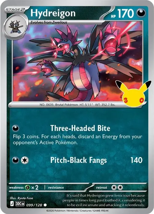 Hydreigon card art