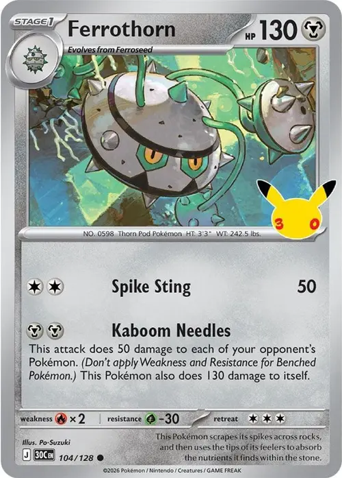 Ferrothorn card art