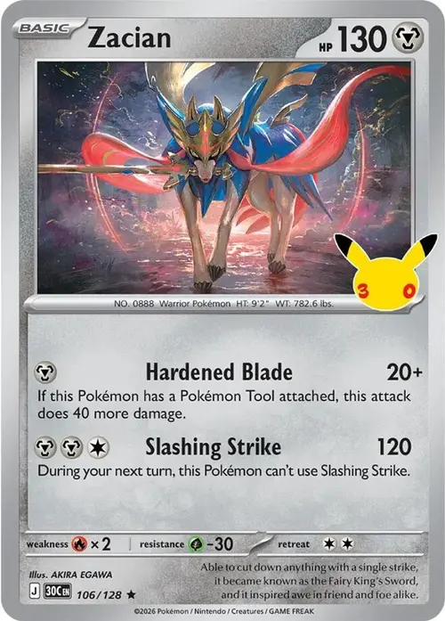 Zacian card art
