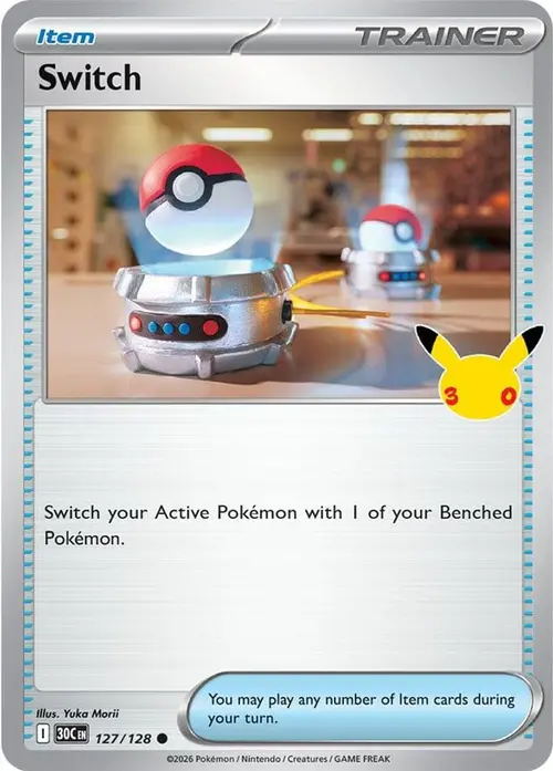 Switch card art