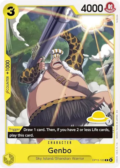 Genbo (Luffy Deck) card art