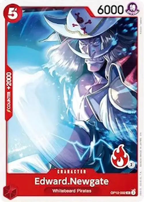 Edward.Newgate (OP12-002) (Ace Deck) card art