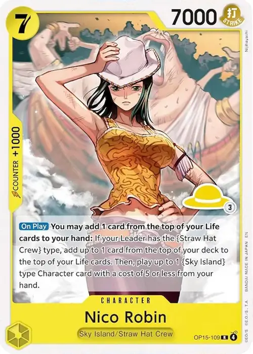 Nico Robin (Luffy Deck) card art