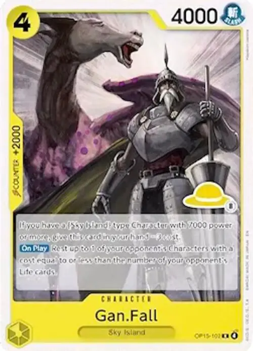 Gan.Fall (Luffy Deck) card art