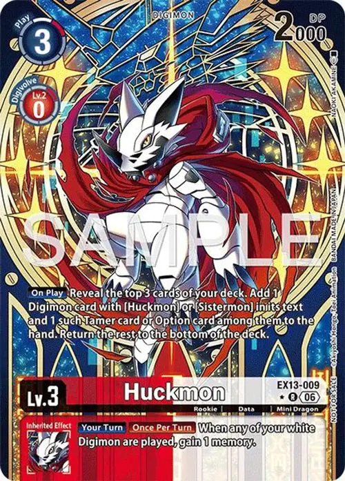 Huckmon (Extended Art) card art