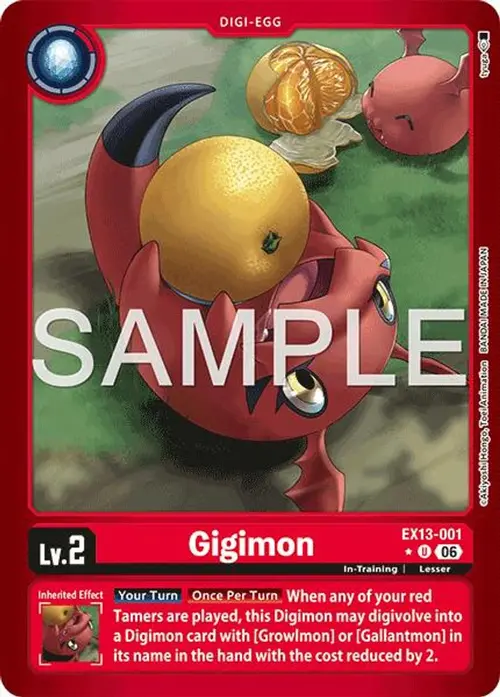 Gigimon (Limited Foil) card art