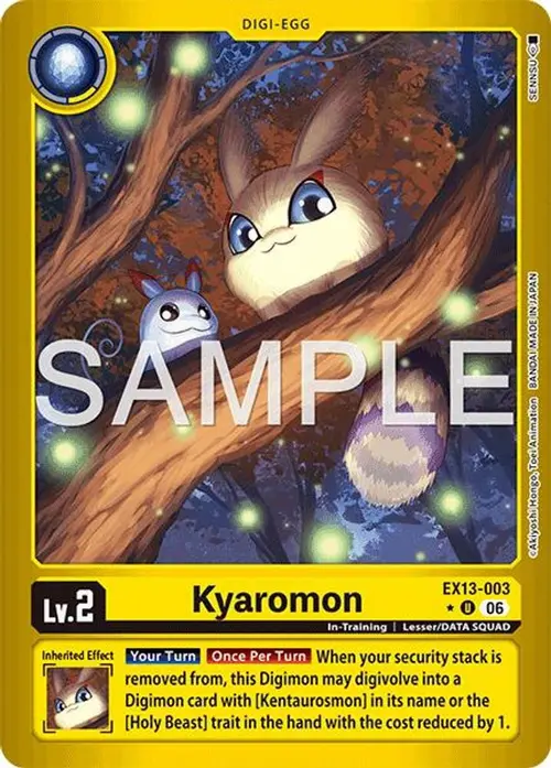 Kyaromon (Limited Foil) card art