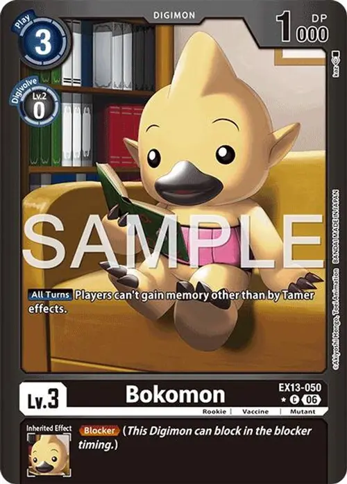 Bokomon (Limited Foil) card art