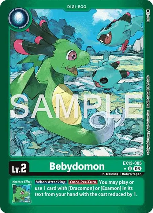 Bebydomon (Limited Foil) card art
