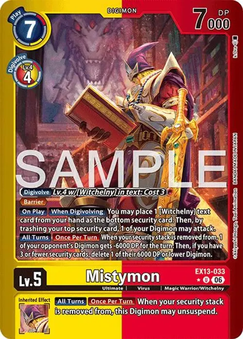 Mistymon (Limited Foil) card art