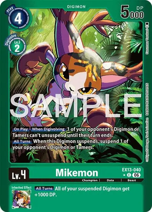Mikemon (Limited Foil) card art