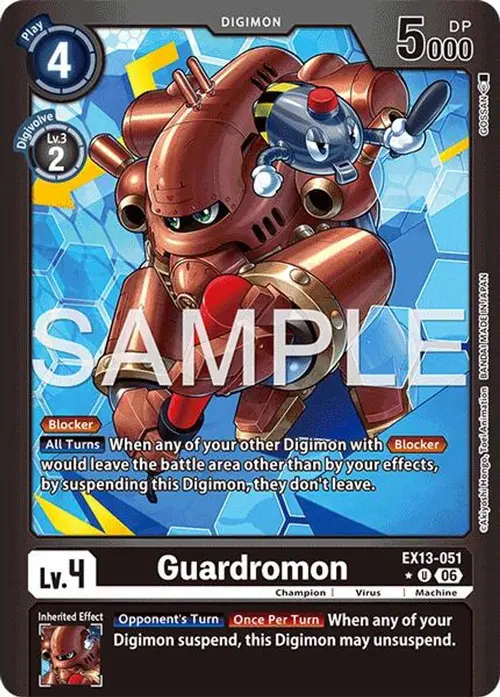 Guardromon (Limited Foil) card art
