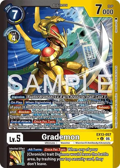 Grademon (Limited Foil) card art
