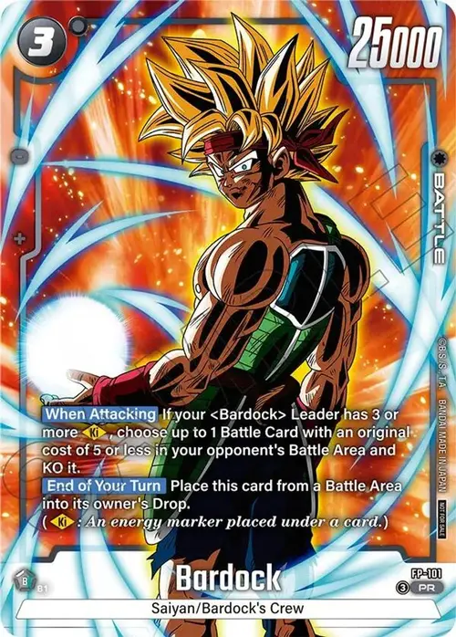 Bardock - FP-101 (Tournament Pack 12) card art