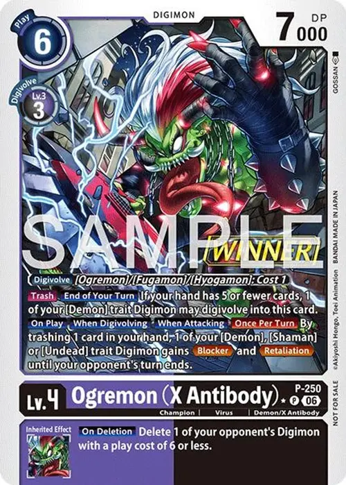 Ogremon (X Antibody) (Official Store Tournament 2026 Vol. 4 Winner) card art