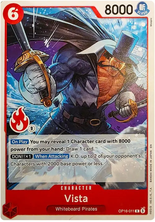 Vista (Ace Deck) card art