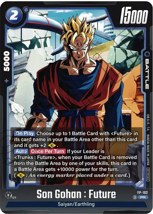 Son Gohan : Future - FP-102 card art