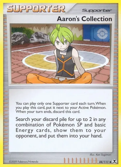 Aaron's Collection card art