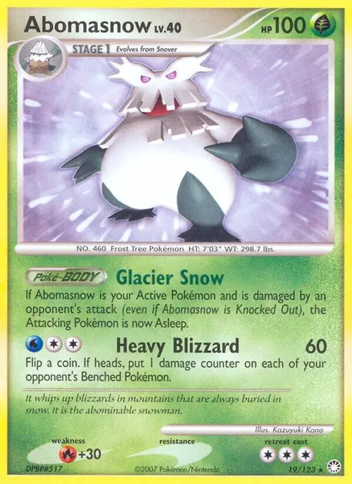 Abomasnow card art