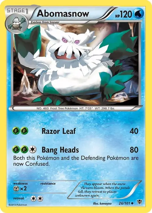 Abomasnow card art