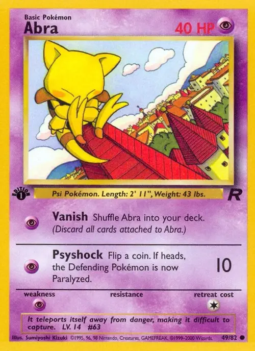 Abra card art