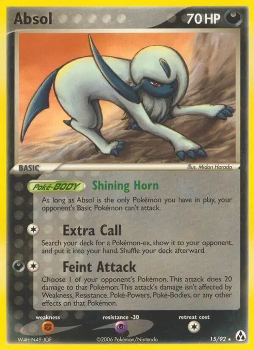 Absol card art