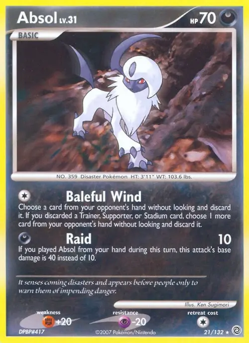 Absol card art
