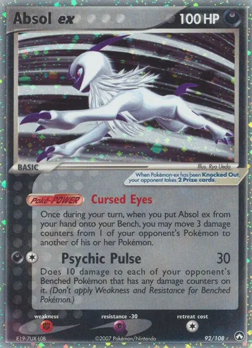 Absol ex card art