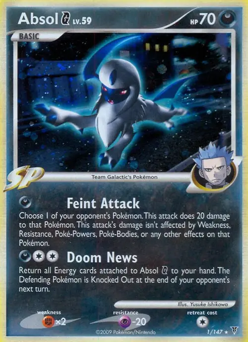 Absol G card art