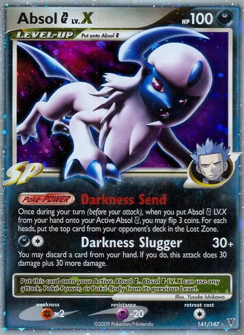 Absol G Lv.X card art