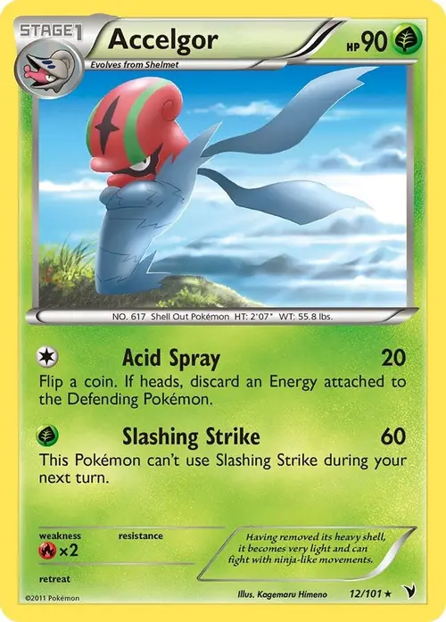 Accelgor card art