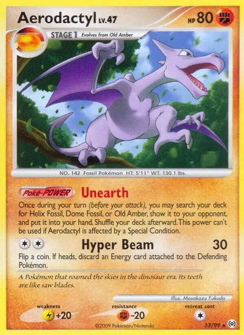 Aerodactyl card art
