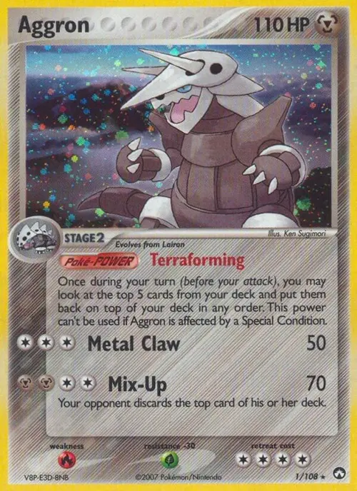 Aggron card art