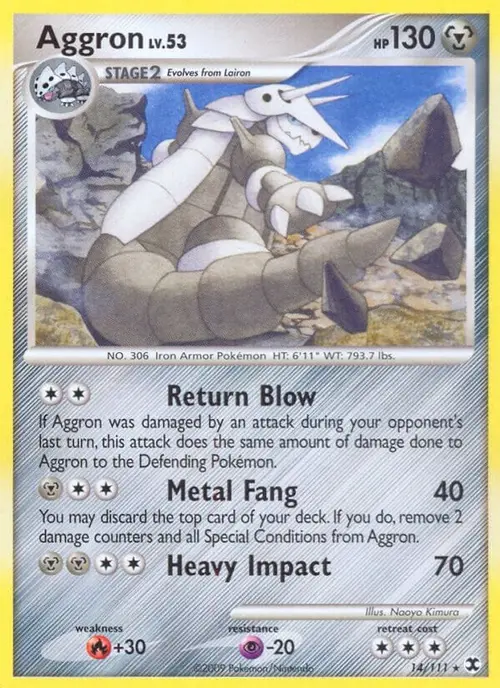 Aggron card art