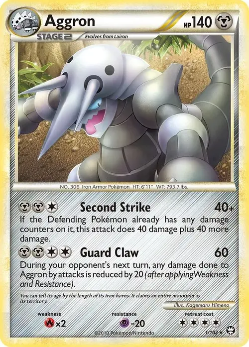 Aggron card art
