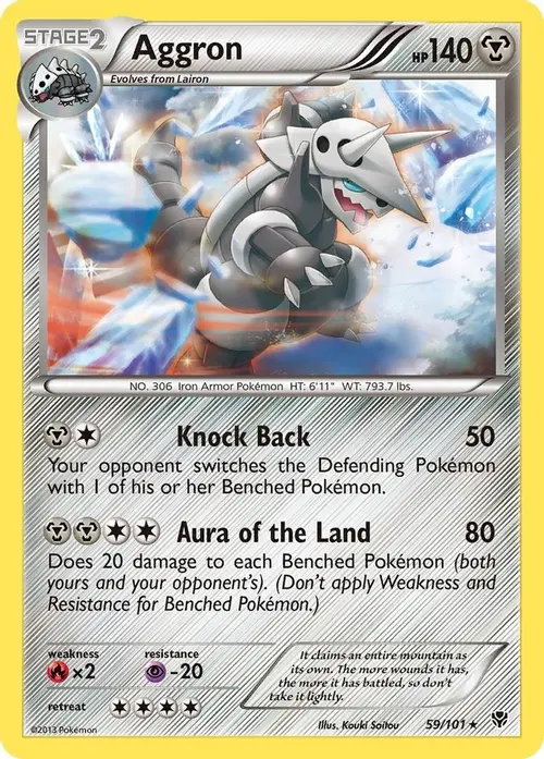 Aggron card art